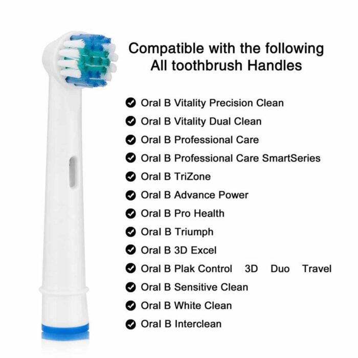 Killer Deals Sensitive Clean Electric Toothbrush Replacement Heads (x4) - Image 3