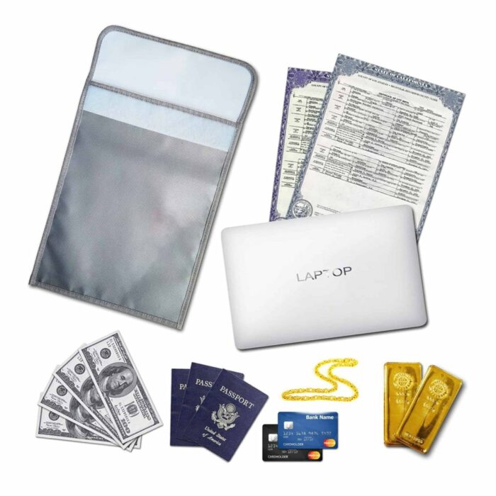 Killer Deals Document Cash Passport Electronics Fire-Resistant Bag- 38x27cm - Image 6