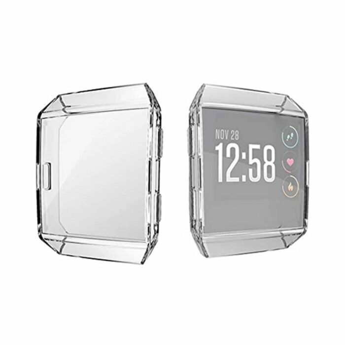 Killer Deals Shockproof TPU Protective Case for Fitbit Ionic- Clear - Image 2