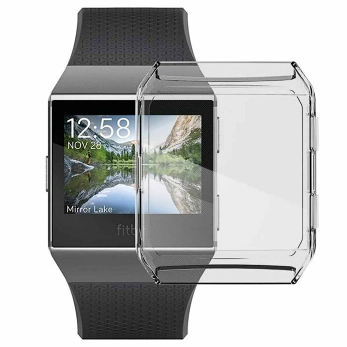 Killer Deals Shockproof TPU Protective Case for Fitbit Ionic- Clear - Image 4