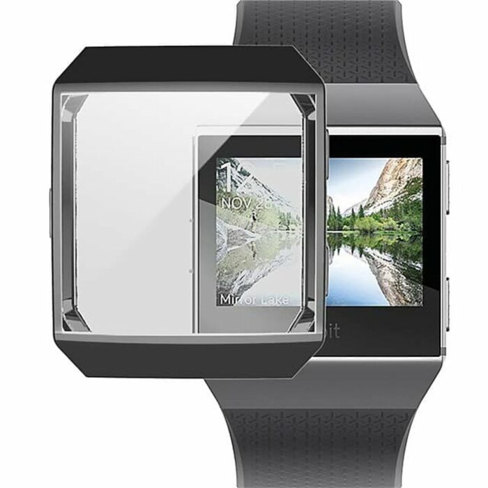 Killer Deals Shockproof TPU Protective Case for Fitbit Ionic- Black - Image 3