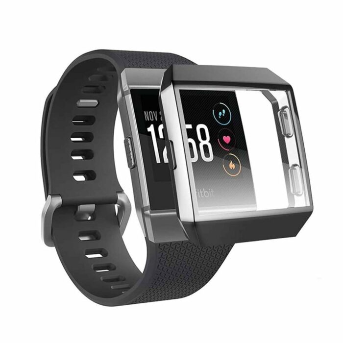 Killer Deals Shockproof TPU Protective Case for Fitbit Ionic- Black - Image 4