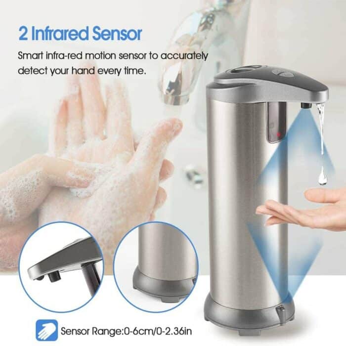 Killer Deals Automatic Touchless Soap Sanitizer Dispenser for Home & Office - Image 8