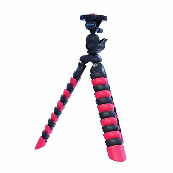 Action Mounts Gorilla Flexible Octopus Tripod - Red & Black (AM103B)