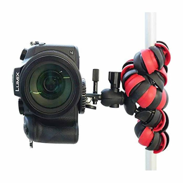 Action Mounts Gorilla Flexible Octopus Tripod - Red & Black (AM103B) - Image 3
