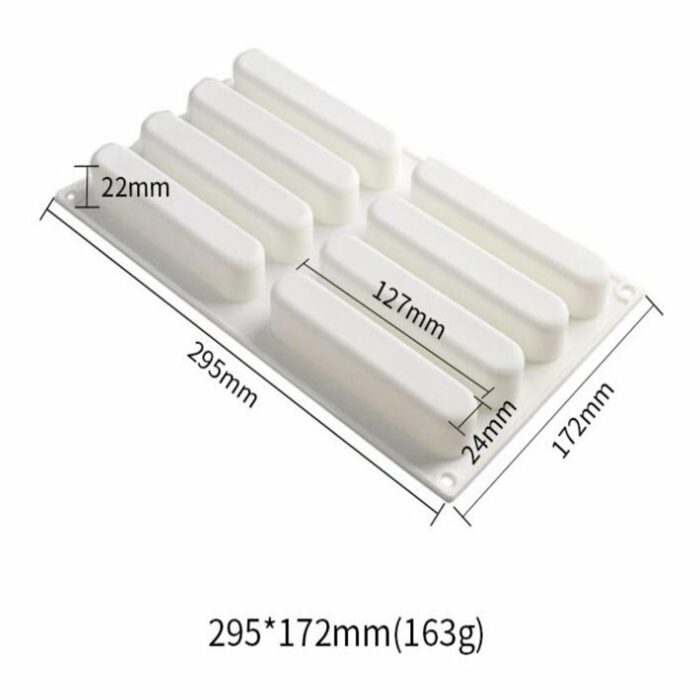 Killer Deals Non-Stick Dishwasher Safe Snack Bar Silicone Baking Mould - Image 2
