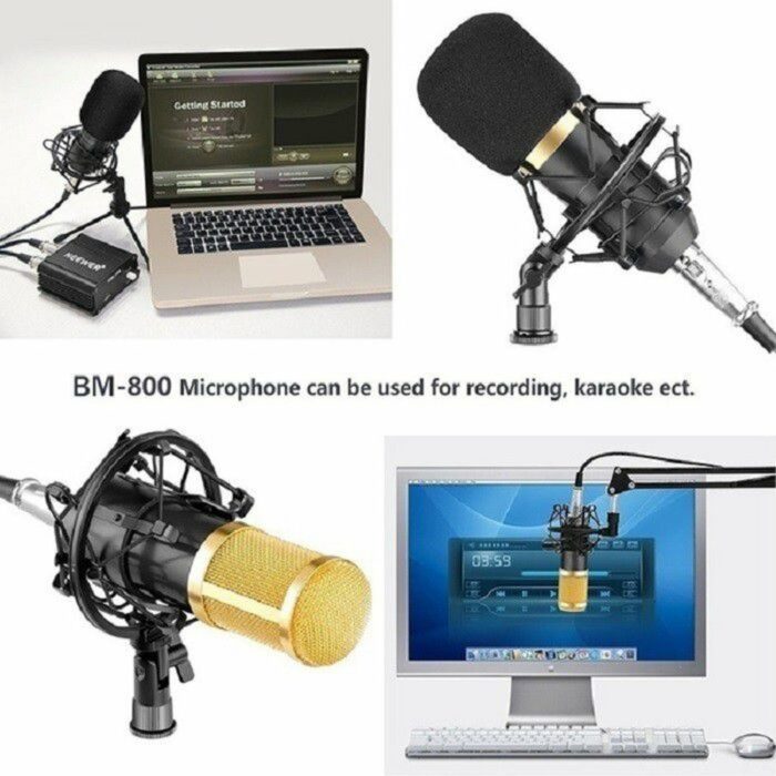 Killer Deals Professional Sound Recording Condenser Microphone Set - Image 2