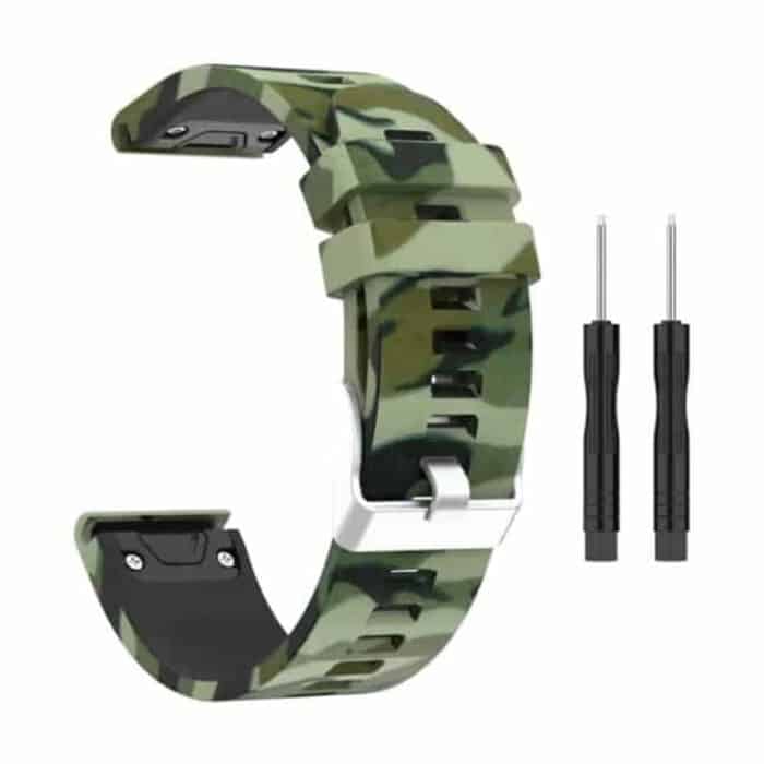 Killer Deals 22mm Silicone Strap for Garmin Fenix 5/ 6/ 7/ 935/ 945/ S60 - Image 21