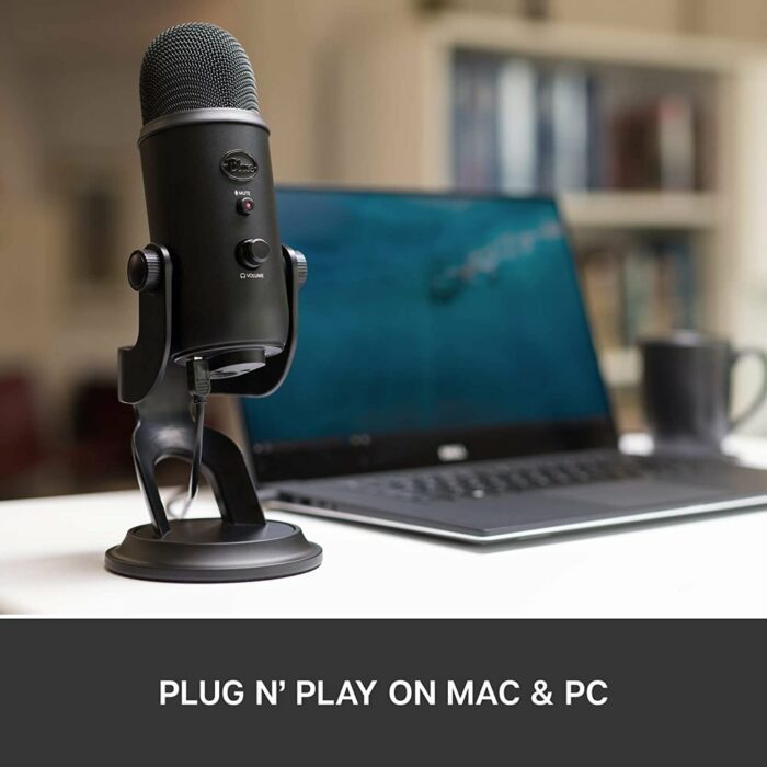 Killer Deals Blue Yeti Gaming/ Streaming/ Podcast Adjustable USB Microphone - Image 5