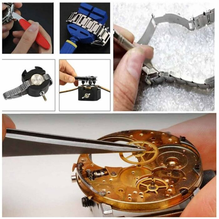 Killer Deals 147-Piece Watch Repair Link Remover Toolkit Set Organiser Case - Image 3