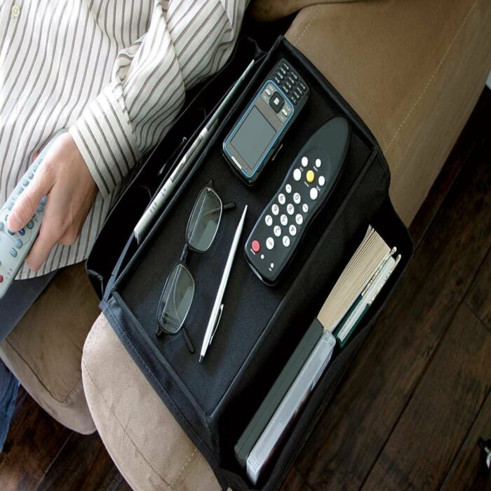 Killer Deals Couch Arm Rest Organizer- DSTV, Gaming, Remotes - Image 4