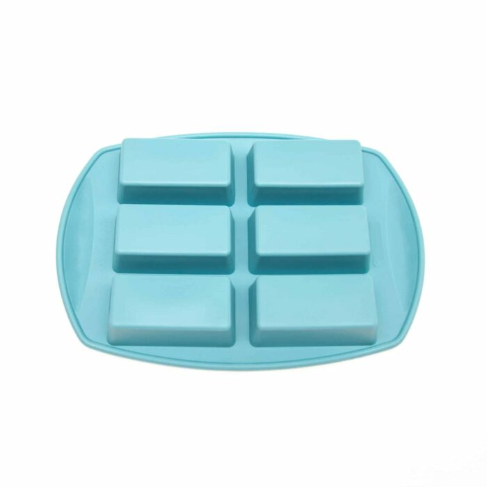 Killer Deals 6 rectangular shape snack/candy/soap bar silicone baking mould - Image 2