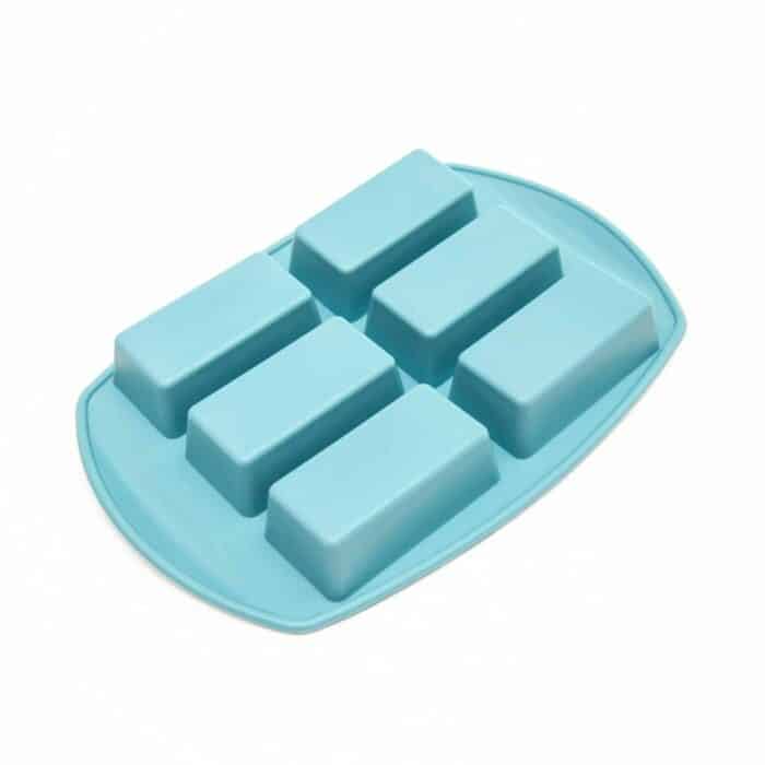 Killer Deals 6 rectangular shape snack/candy/soap bar silicone baking mould - Image 3