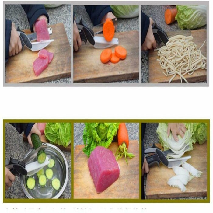 Killer Deals Multifunctional Stainless Steel Kitchen Food Cutter Scissors - Image 2