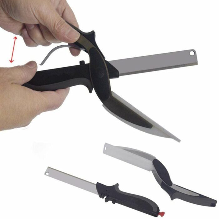 Killer Deals Multifunctional Stainless Steel Kitchen Food Cutter Scissors - Image 6