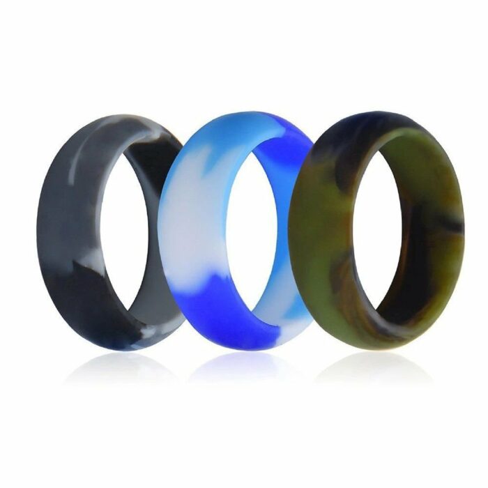 Killer Deals alternative silicone rings set - (x5) Size: USA 12 RSA Y - Image 3