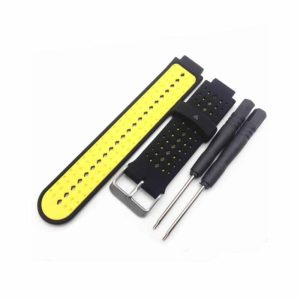 12345-700×700-1 Killer Deals Sample KD Silicone Strap for Garmin Forerunner 220/230/235/630/620/735XT ? Black/Yellow S/M/L
