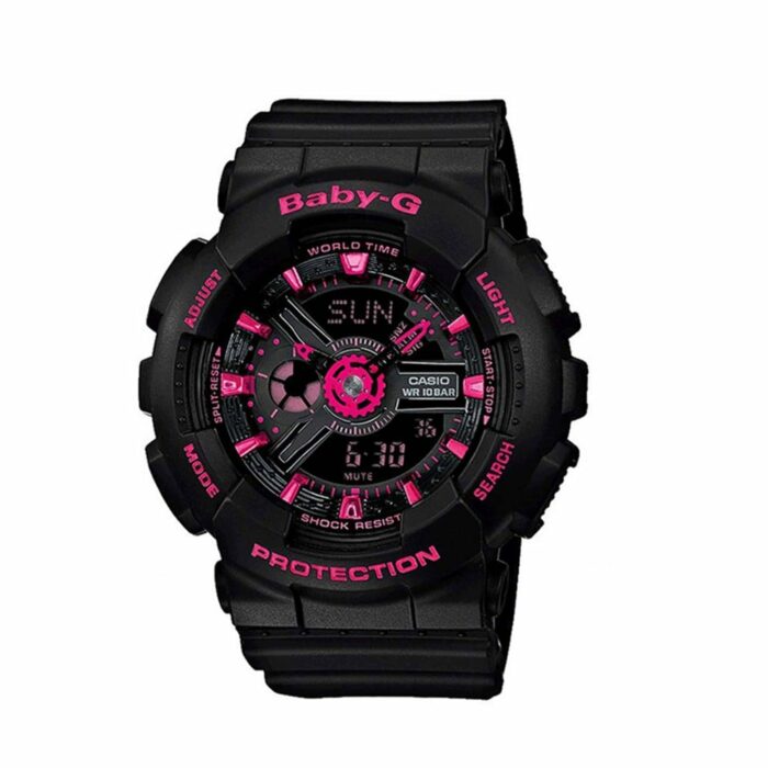 Killer Deals Replacement Silicone Strap for Casio Baby-G BA-110- Black - Image 5