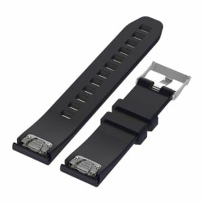 Killer Deals Silicone Strap for 20mm Garmin Fenix 5S/6S - Black (S-GFX520MM-B) - Image 2
