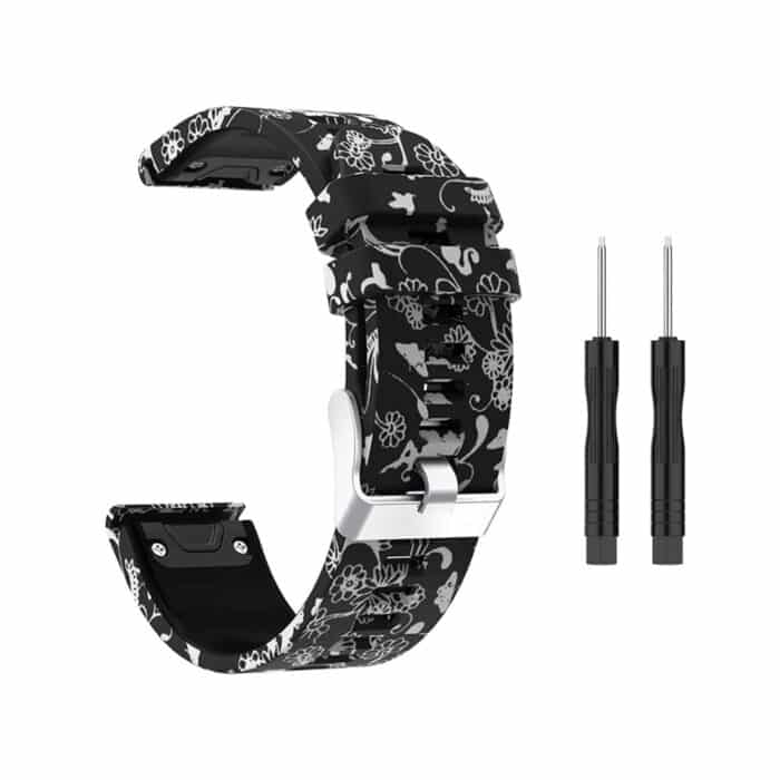 Killer Deals 22mm Silicone Strap for Garmin Fenix 5/ 6/ 7/ 935/ 945/ S60 - Image 2