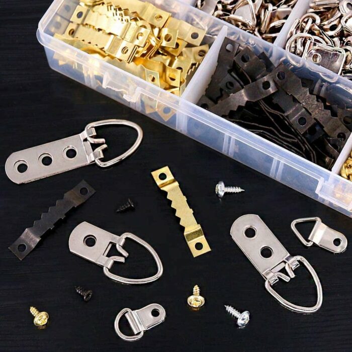 Killer Deals Heavy Duty Assorted Picture Hangers Frame Kit with Screws - Image 4