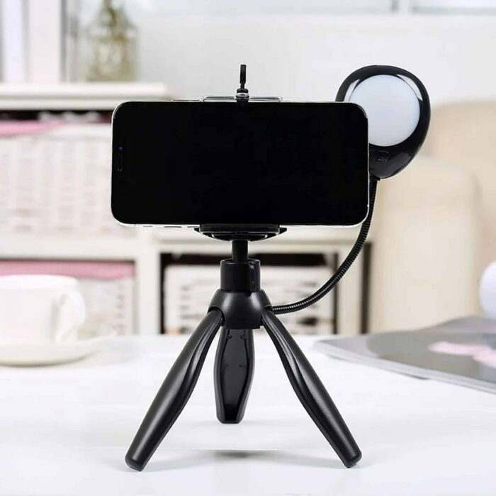 Killer Deals Live Streaming/Selfie Mini Portable Smartphone Tripod & Ring Light - Image 2