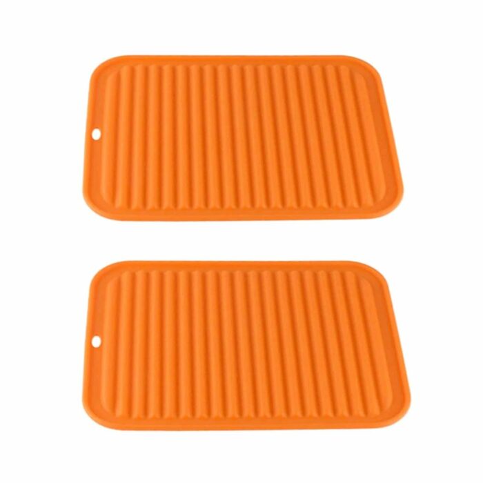 Killer Deals Kitchen Counter Protective Coaster Silicone Trivets x2