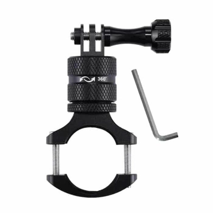 Action Mounts Bike Handlebar 360-Degree Adapter Mount for GoPro Hero 7