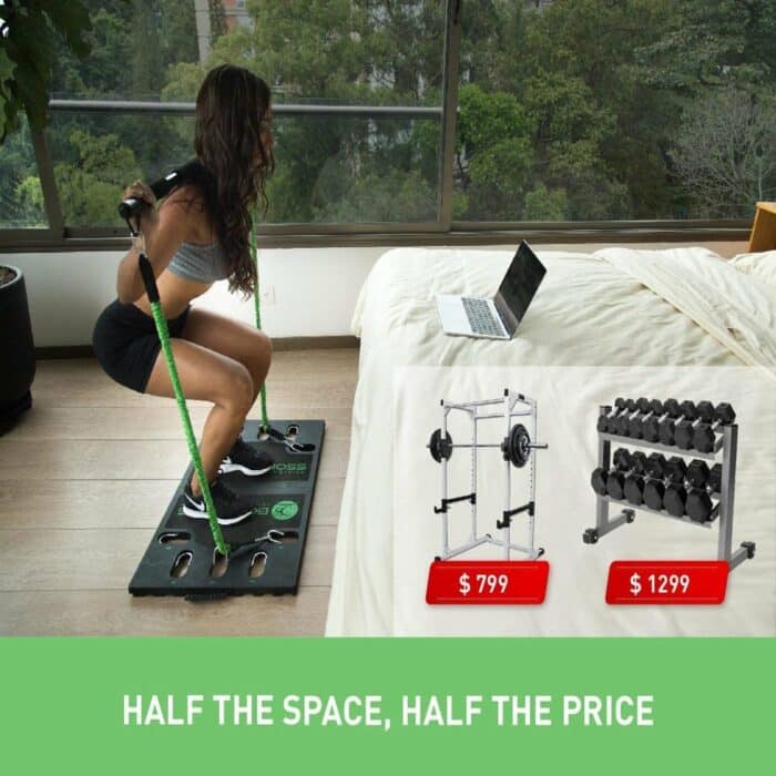 Killer Deals Full Body Portable Home Gym Resistance Exercise Workout System - Image 5