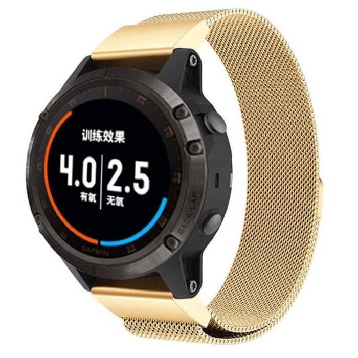 Killer Deals 22mm Milanese Stainless Steel Strap for Garmin Fenix 5 - Image 3