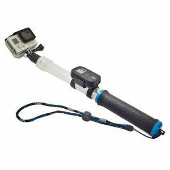 Action Mounts Floating Monopod GoPro with Screw,Lanyard and Remote Clip (AM239)