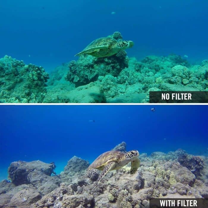 Action Mounts GoPro Hero 3+/4 Snorkel/Diving/Underwater Red Lens Filter - Image 4