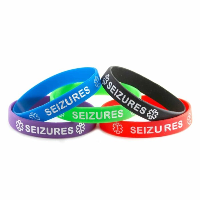 Killer Deals Emergency Attention Autistic Medic Alert Silicone Bracelet x5 - Image 5