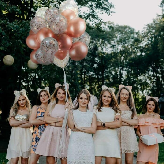 Killer Deals Rose Gold Birthday Bridal Baby Shower Party Balloons (x60) - Image 4