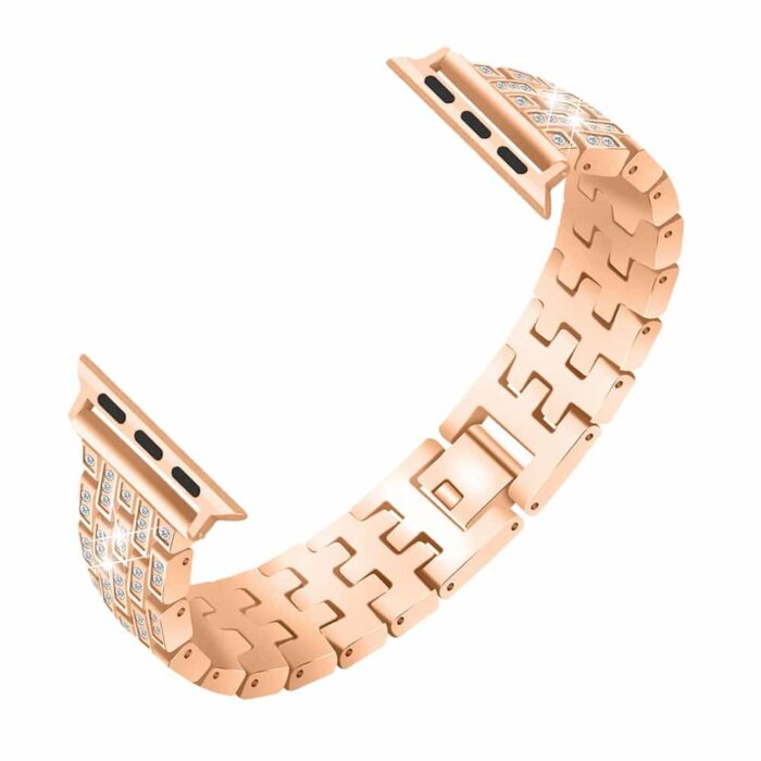 Killer Deals Rhinestone Stainless Steel Strap for 38/40/41mm Apple Watch - Image 12