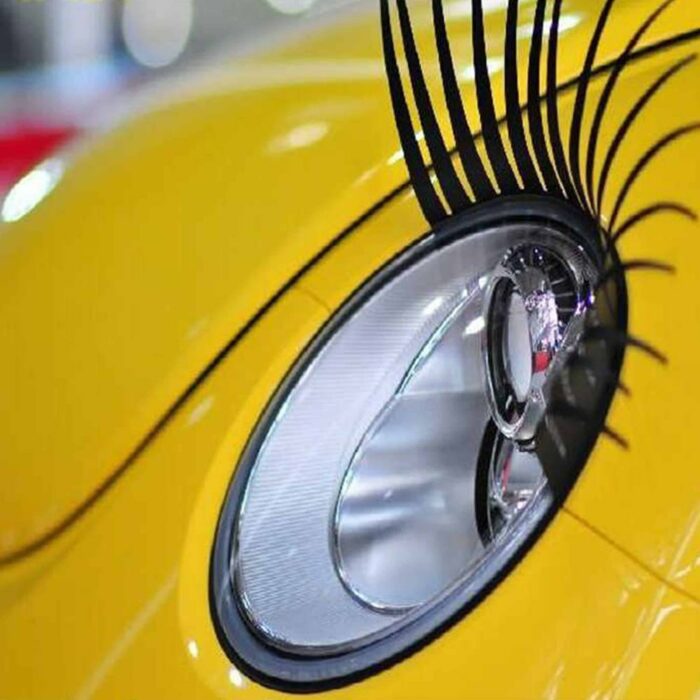 Killer Deals Car Bakkie Headlight Adjustable False Eyelashes Sticker Decor - Image 4