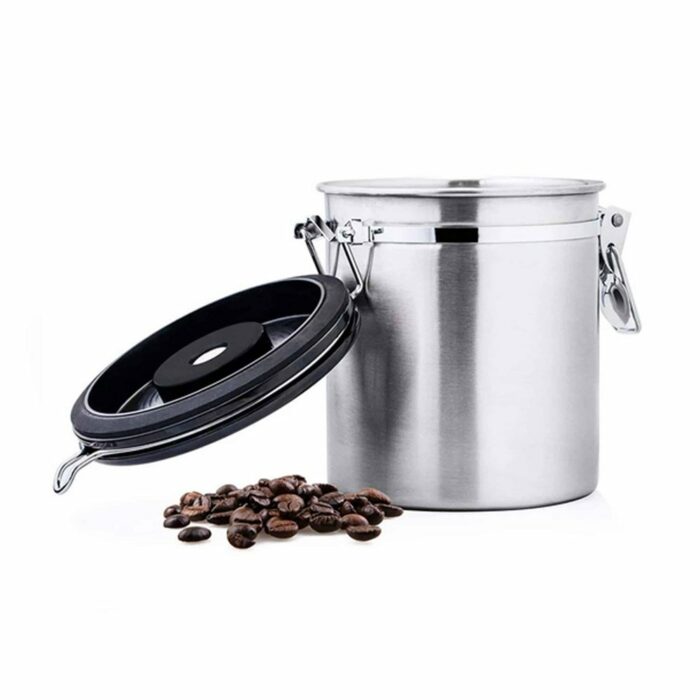 Killer Deals Kitchen Stainless Steel Airfresh Coffee Storage Container 750g - Image 2