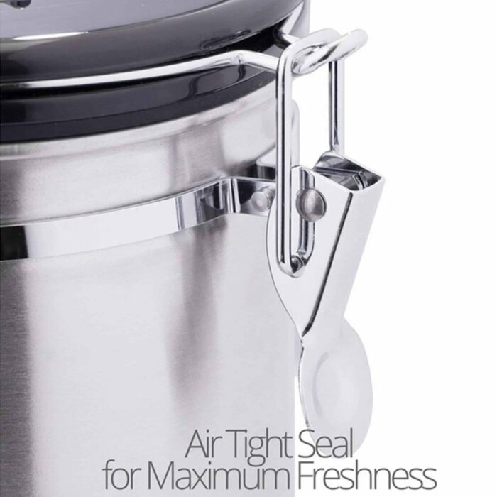 Killer Deals Kitchen Stainless Steel Airfresh Coffee Storage Container 750g - Image 3