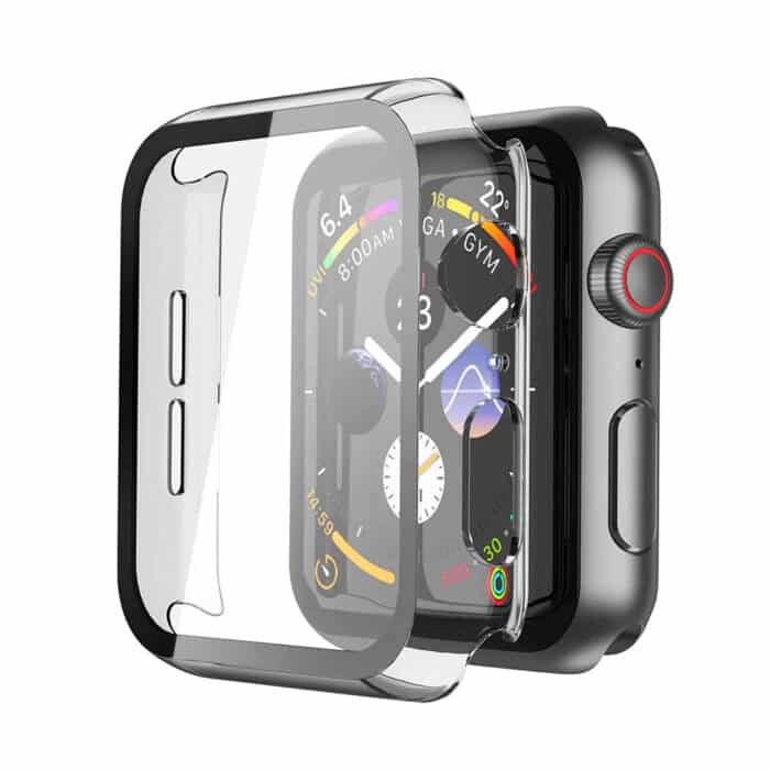 Killer Deals PC Protective Case & Glass Screen Protector for 38mm Apple Watch - Image 2