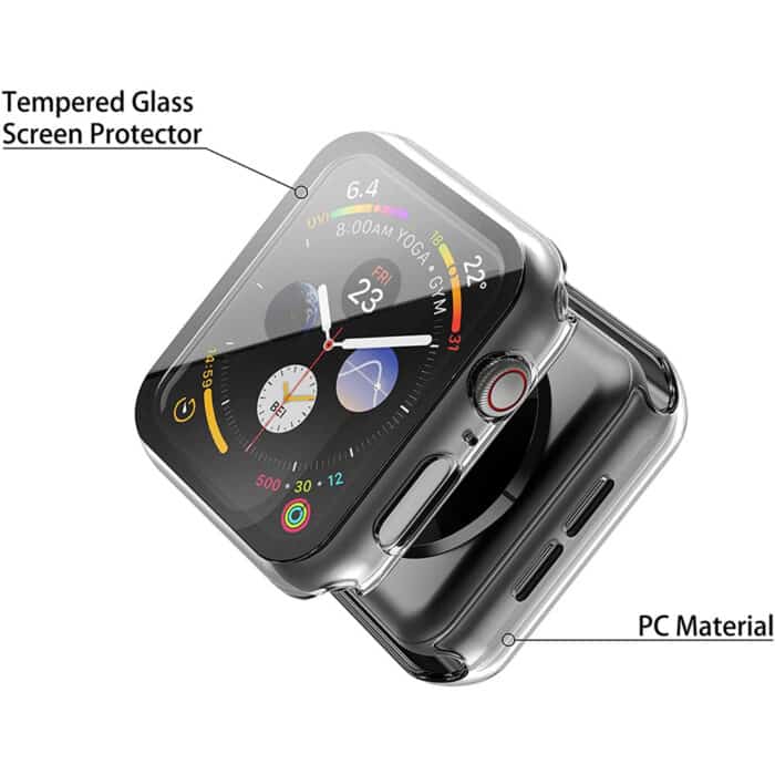 Killer Deals PC Protective Case & Glass Screen Protector for 38mm Apple Watch - Image 6