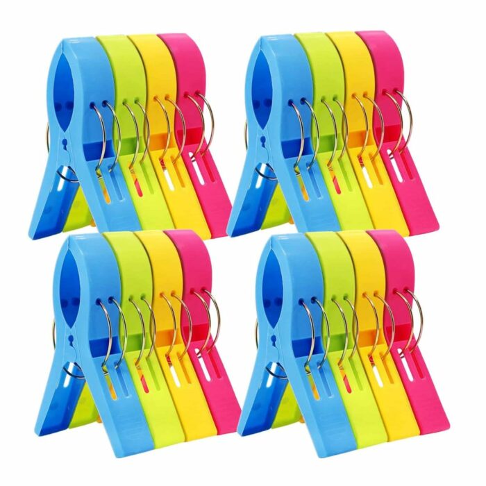 Killer Deals Laundry Washing Hang Dry Clothing Jumbo Plastic Pegs x16 Set - Image 8