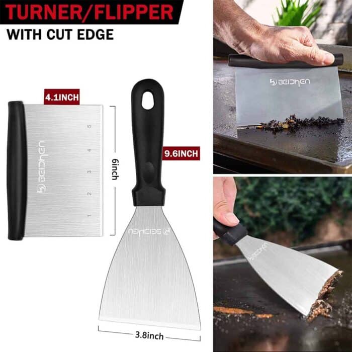 Killer Deals BEICHEN 14 Set Braai/ Camping Flat Grill Tool Accessories Set - Image 11