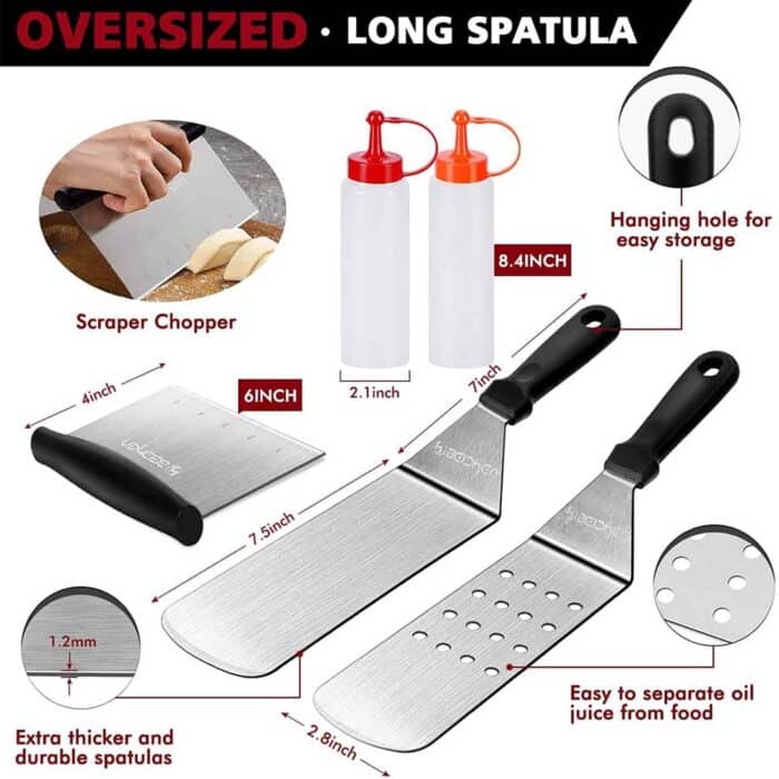 Killer Deals BEICHEN 14 Set Braai/ Camping Flat Grill Tool Accessories Set - Image 9