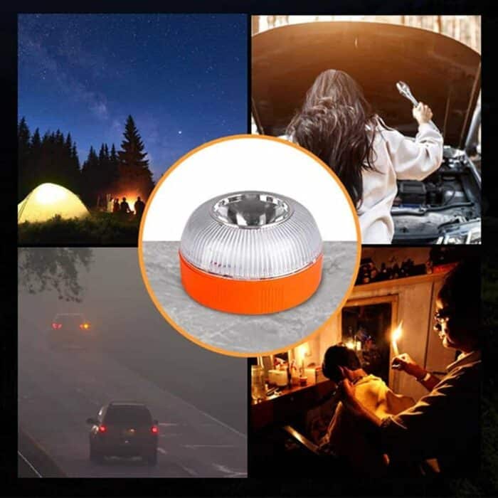 Killer Deals Roadside Danger Autonomous Emergency Signal Bright Flashing Help Light - Image 3