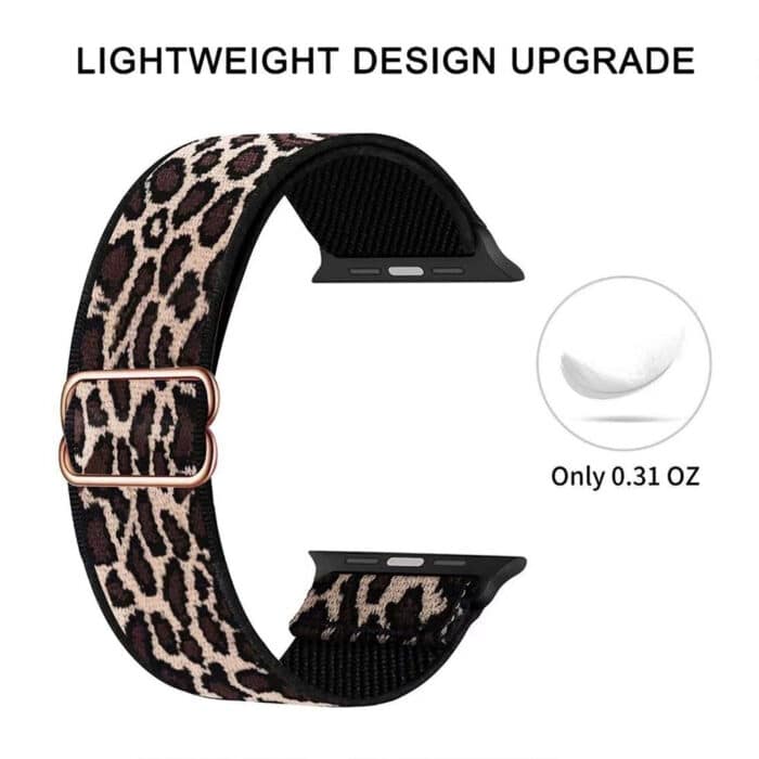 Killer Deals Nylon Strap for 38/40/41 mm Apple watch - Leopard - Image 4