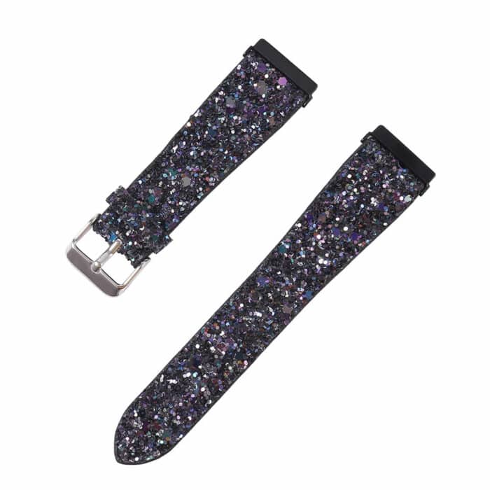 Killer Deals Fitbit Versa/2/Lite/SE Glittery Leather Strap (S-M-L) - Image 14