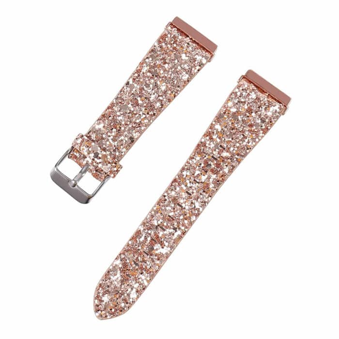 Killer Deals Fitbit Versa/2/Lite/SE Glittery Leather Strap (S-M-L) - Image 16