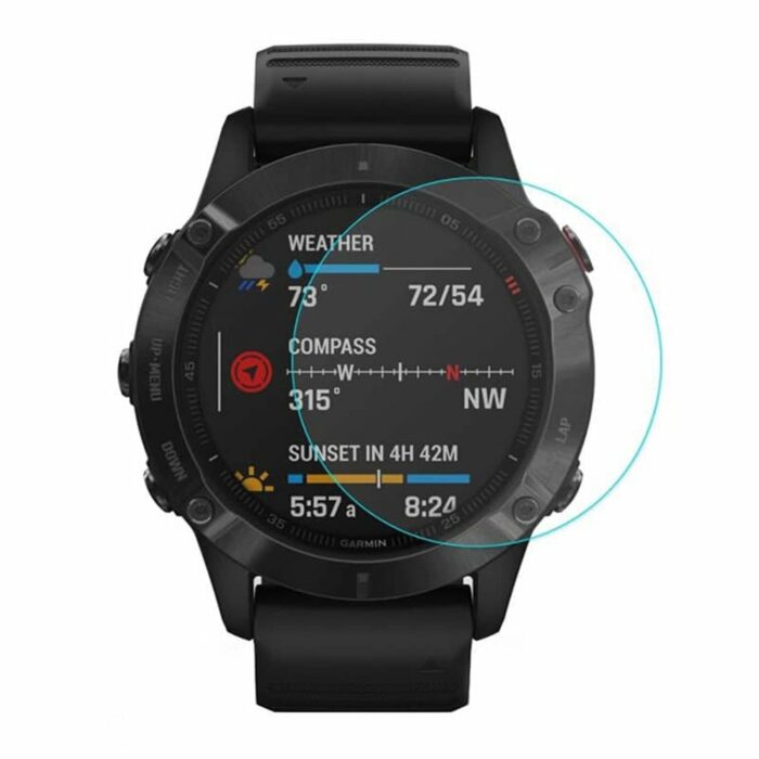 Killer Deals 37mm Tempered Glass Screen Protector for Garmin Fenix 6 - Image 2