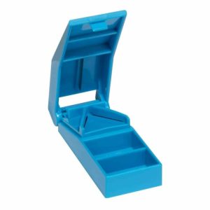 14075-700×700-1 Killer Deals Easy Heavy-Duty Travel Safe Pill Splitter Cutter & Storage Box