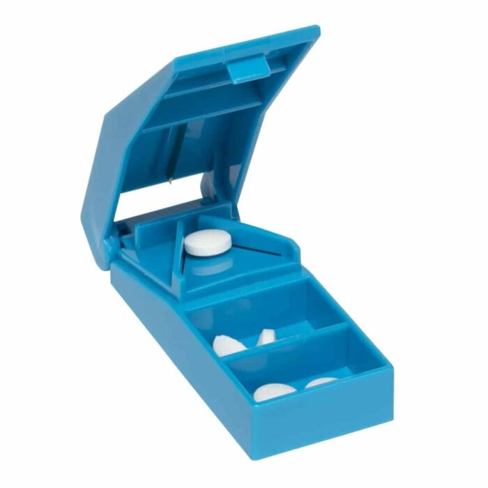 Killer Deals Easy Heavy-Duty Travel Safe Pill Splitter Cutter & Storage Box - Image 2